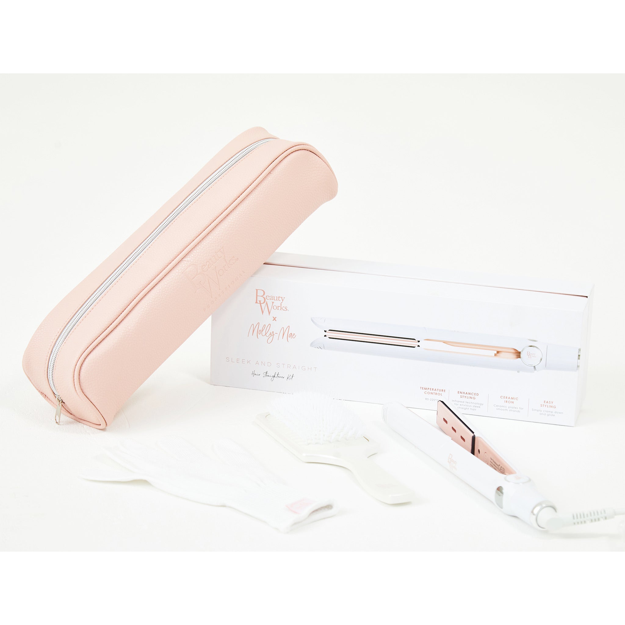 Beauty Works Molly-Mae Straightener Kit